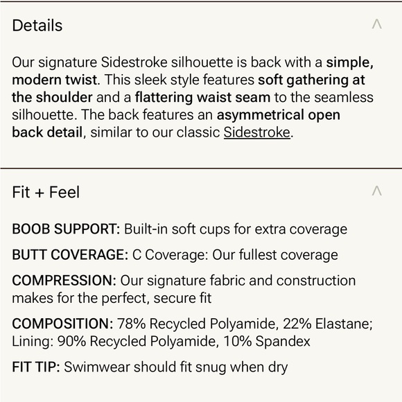 Summersalt The Ruched Sidestroke Black One-Shoulder one piece Swimsuit 10 nwt - Picture 6 of 9